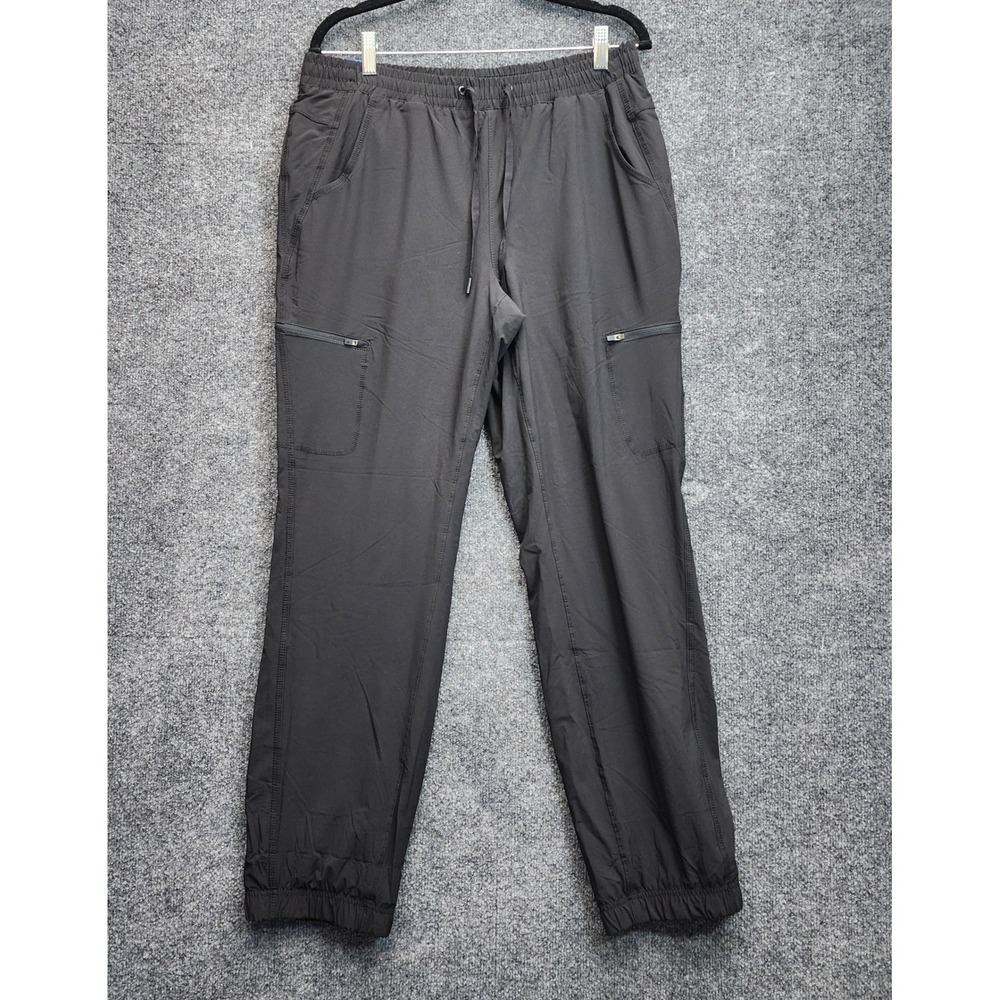 NWT Eddie Bauer Womens Fleece Lined StormRepel Hiking Cargo Jogger Pants 10 Warm